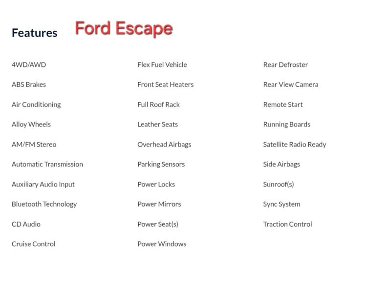 2012 Ford Escape Limited