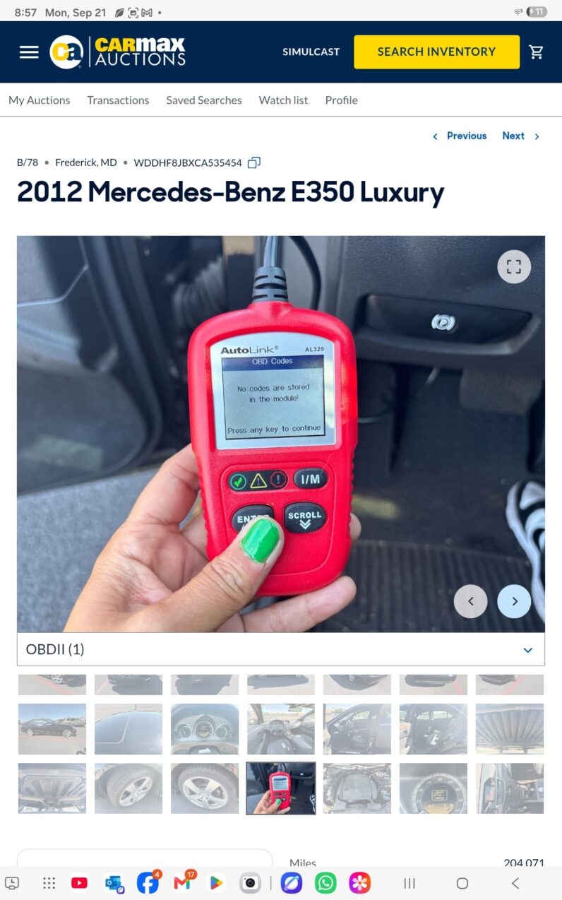 2012 Mercedes Benz E350