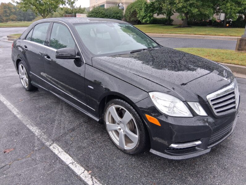 2012 Mercedes Benz E350
