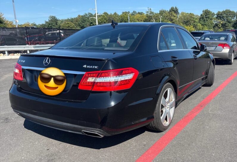 2012 Mercedes Benz E350