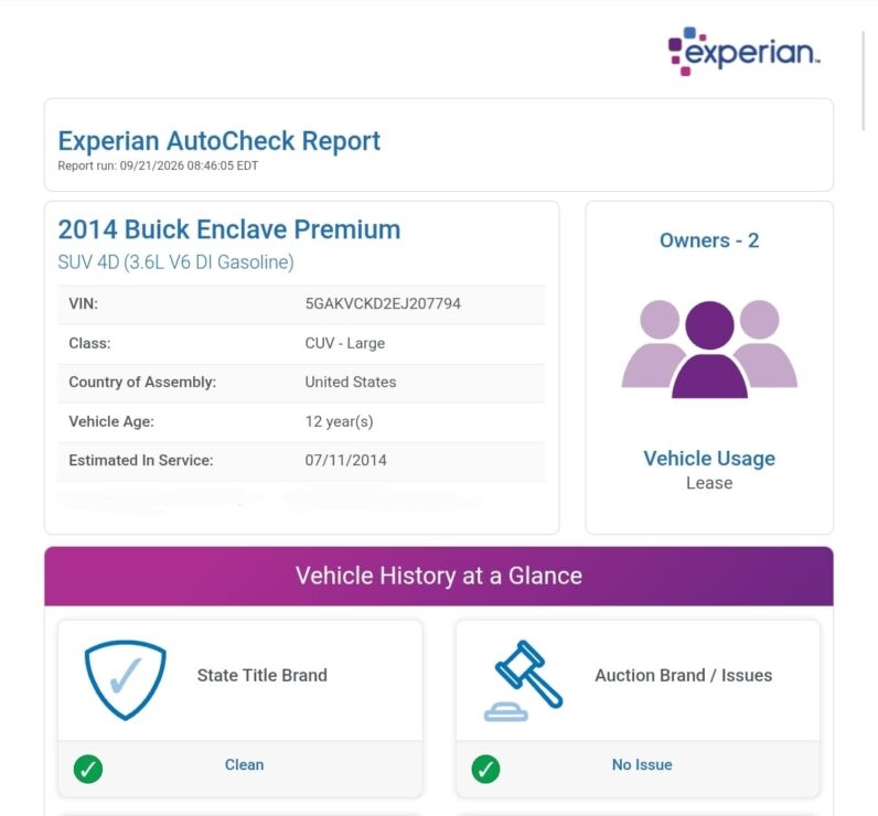 2014 Buick Enclave Premium
